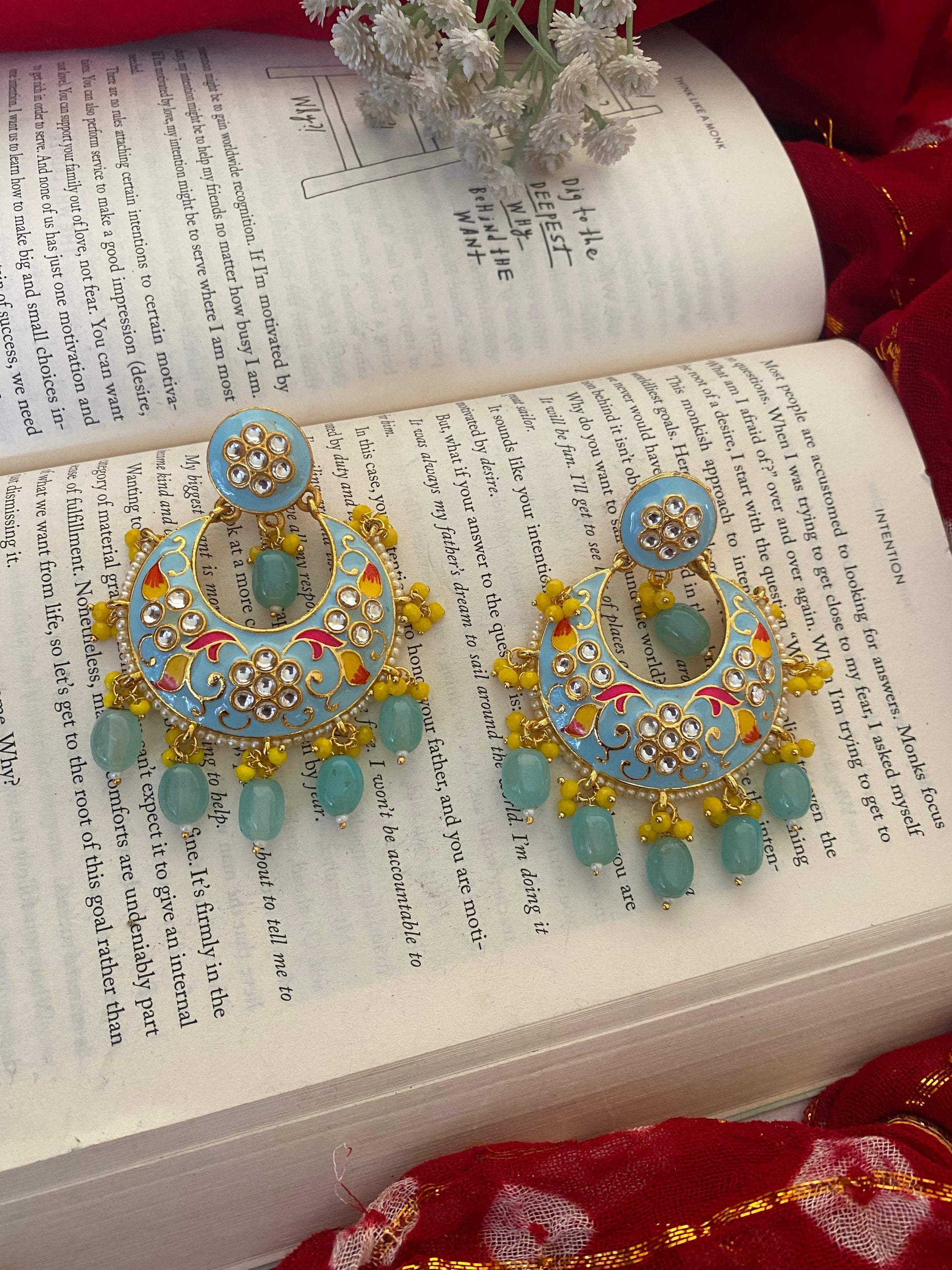 Swara chandbali Gehnacollections