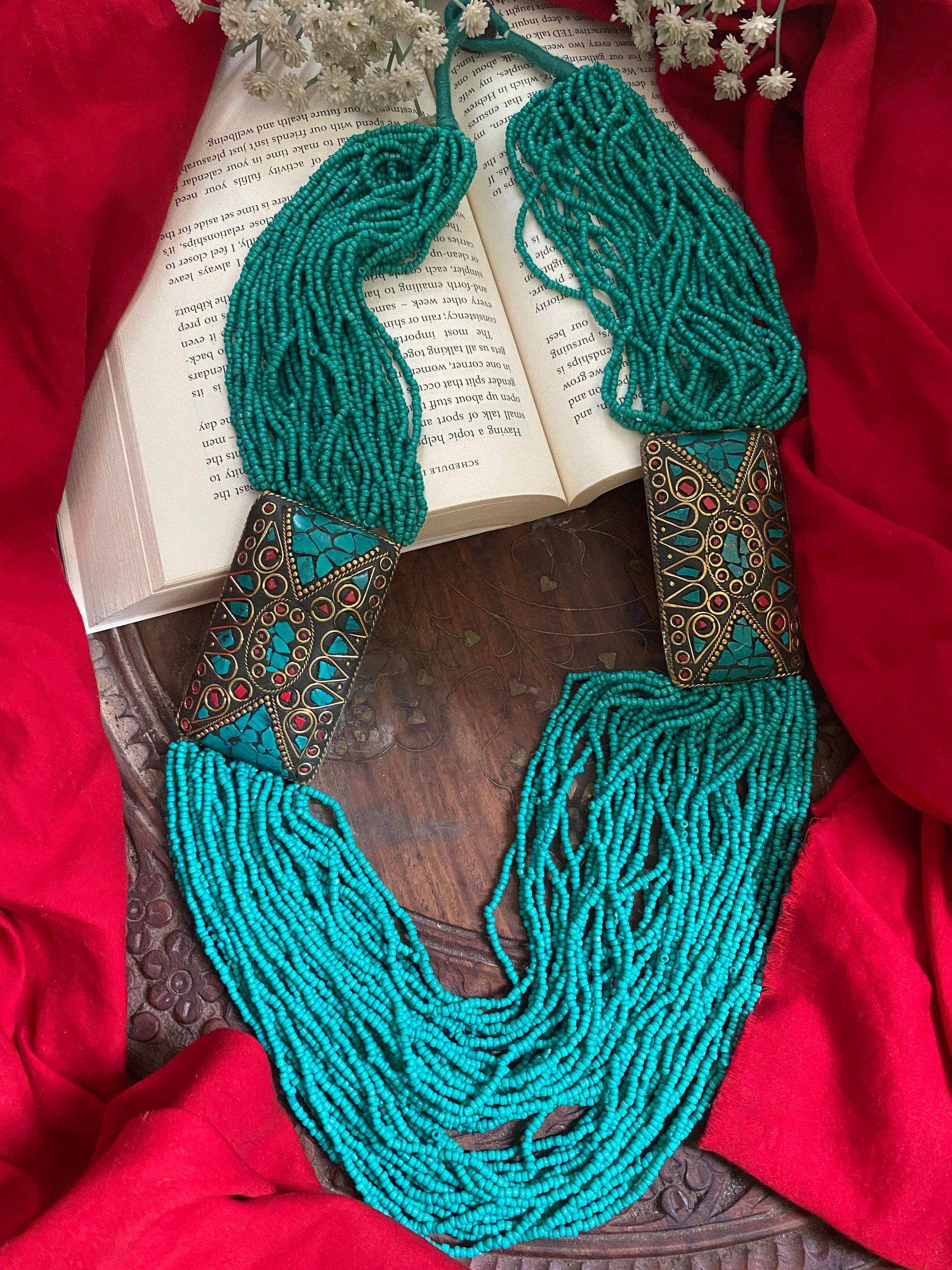 MANDIRA LONG NECKLACE Gehnacollections