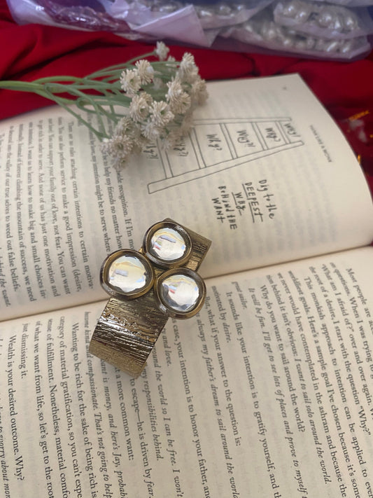 BRASS KUNDAN KADA Gehnacollections