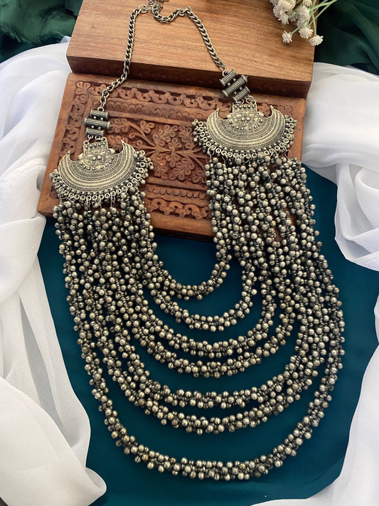 RANI GHUNGHROO LONG NECKLACE Gehnacollections