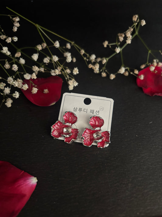 Flower studs Gehnacollections