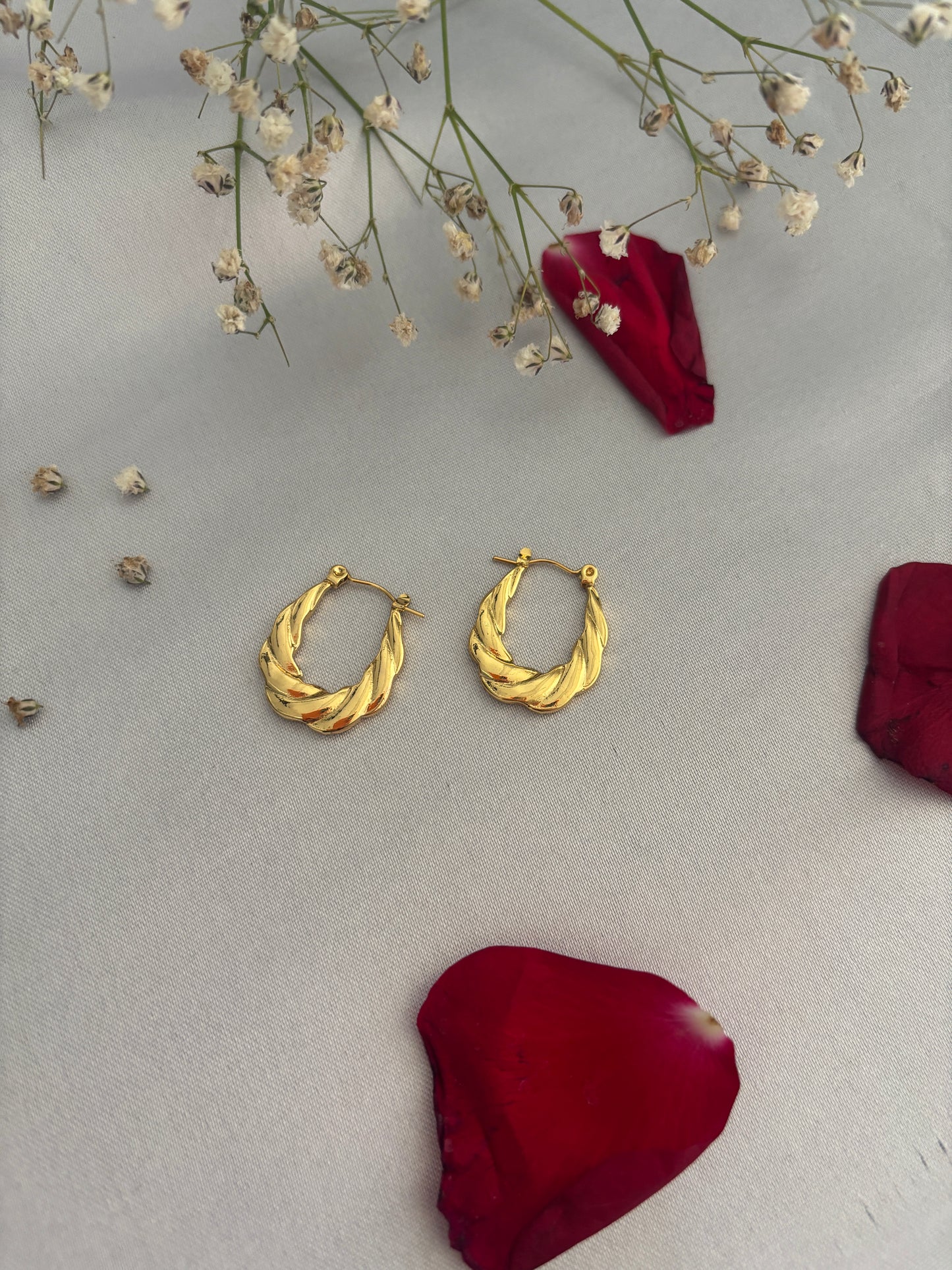 Anti tarnish hoops Gehnacollections