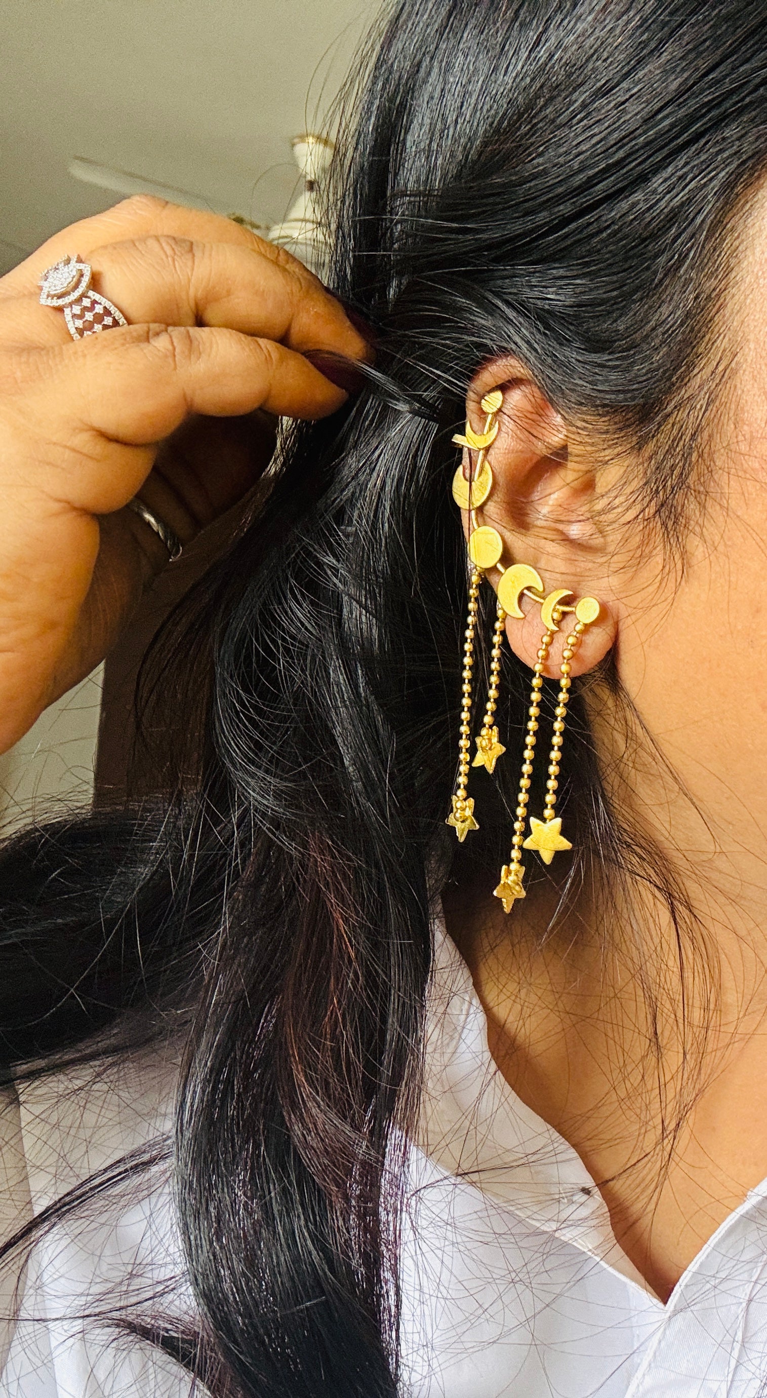 STAR EARCUFF AND STUDS Gehnacollections