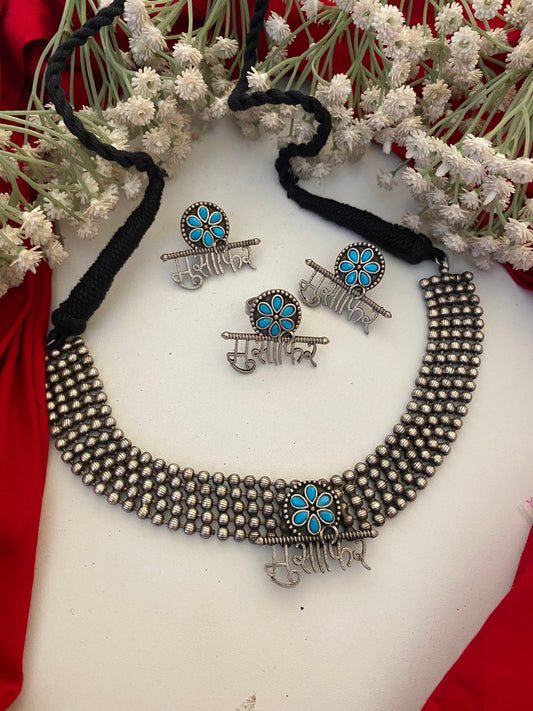 MUSAFIR CHOKER SET Gehnacollections