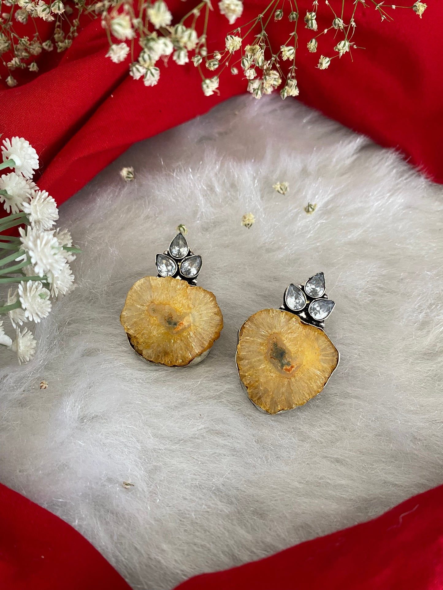 UNFINISHED STONE STUDS Gehnacollections