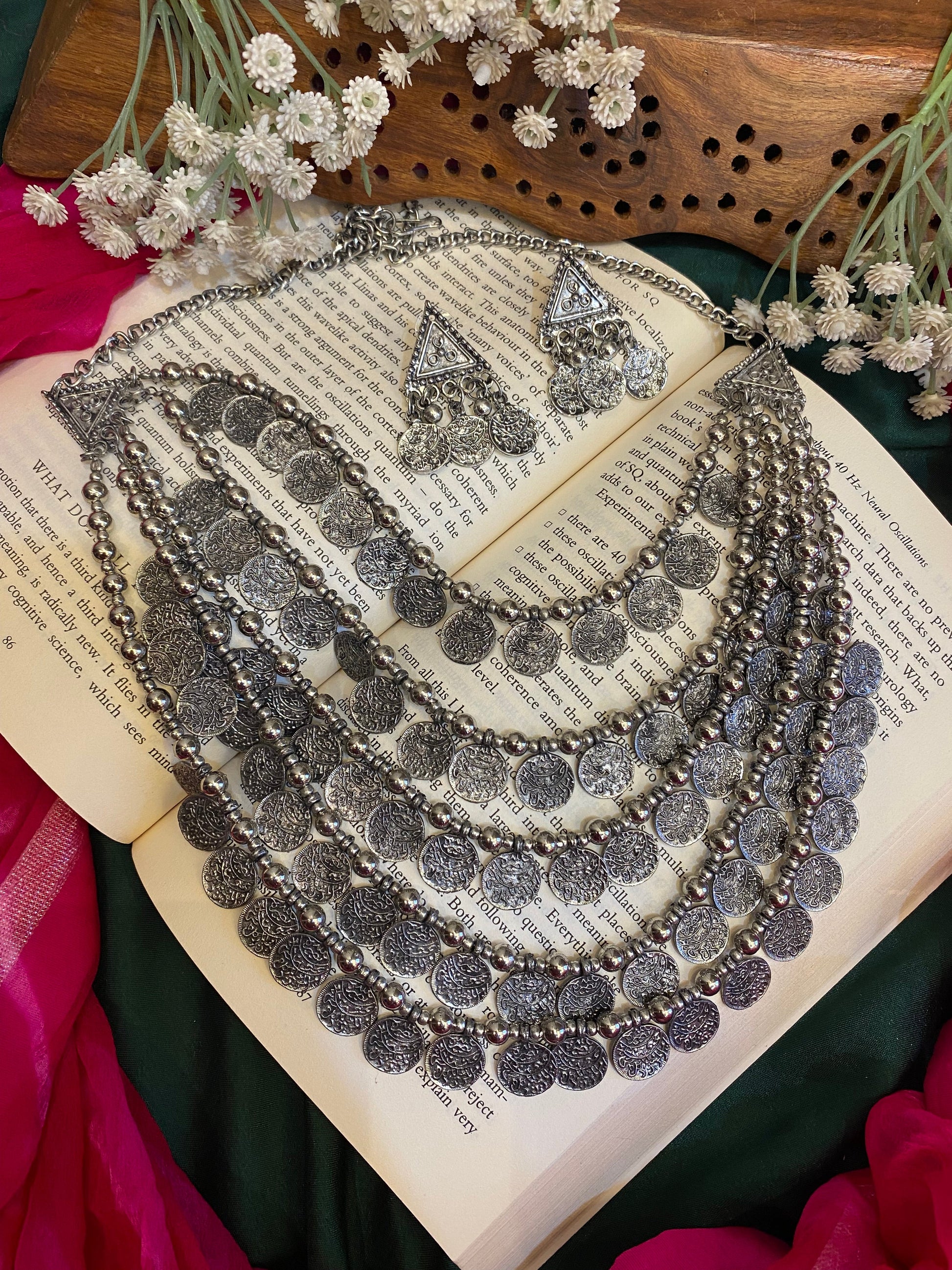 Coin Layer Necklace Set Gehnacollections