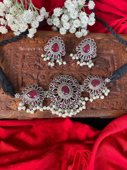 RISHNIKA CHOKER SET Gehnacollections