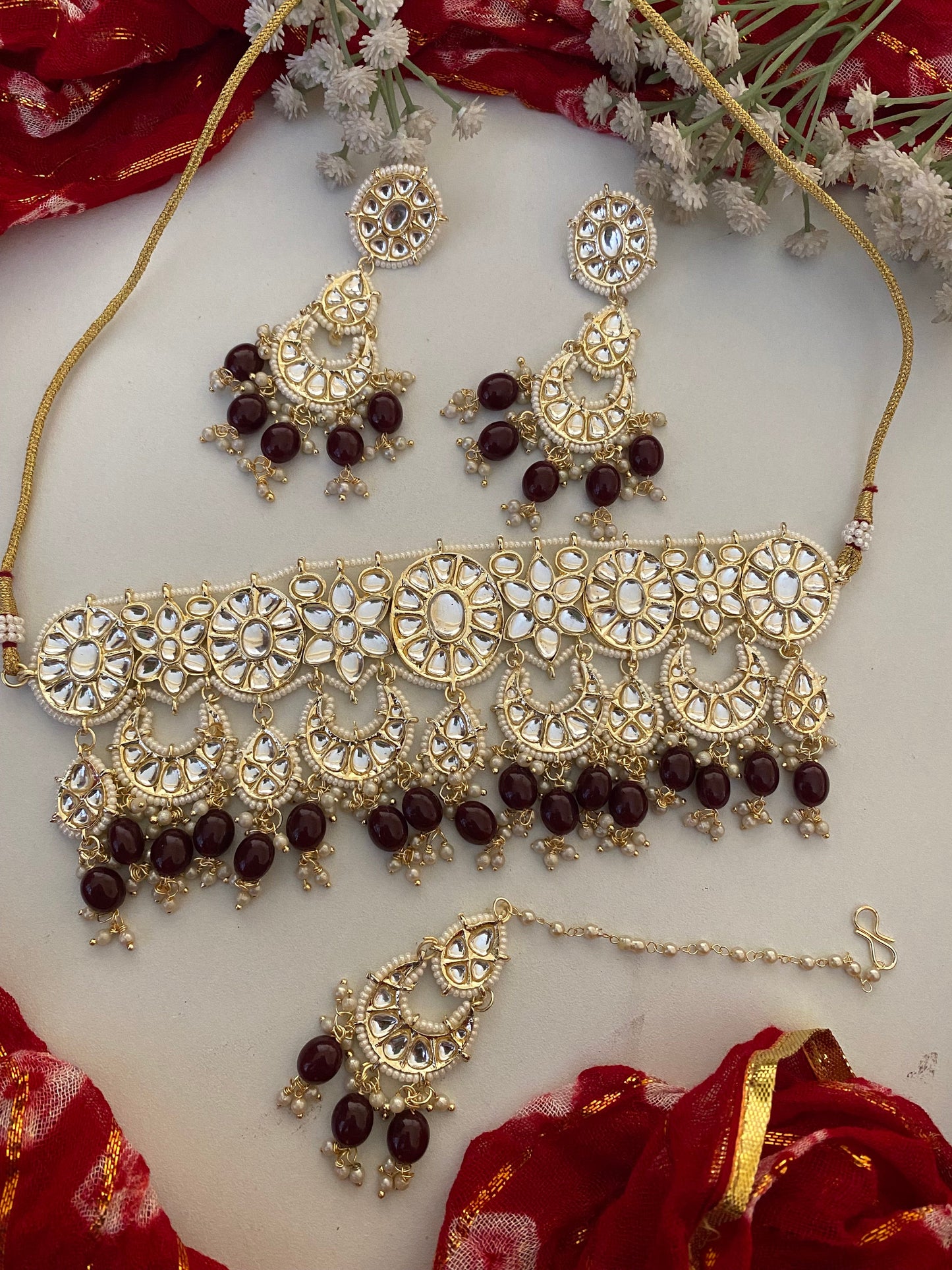 JIVIKA CHOKER SET Gehnacollections