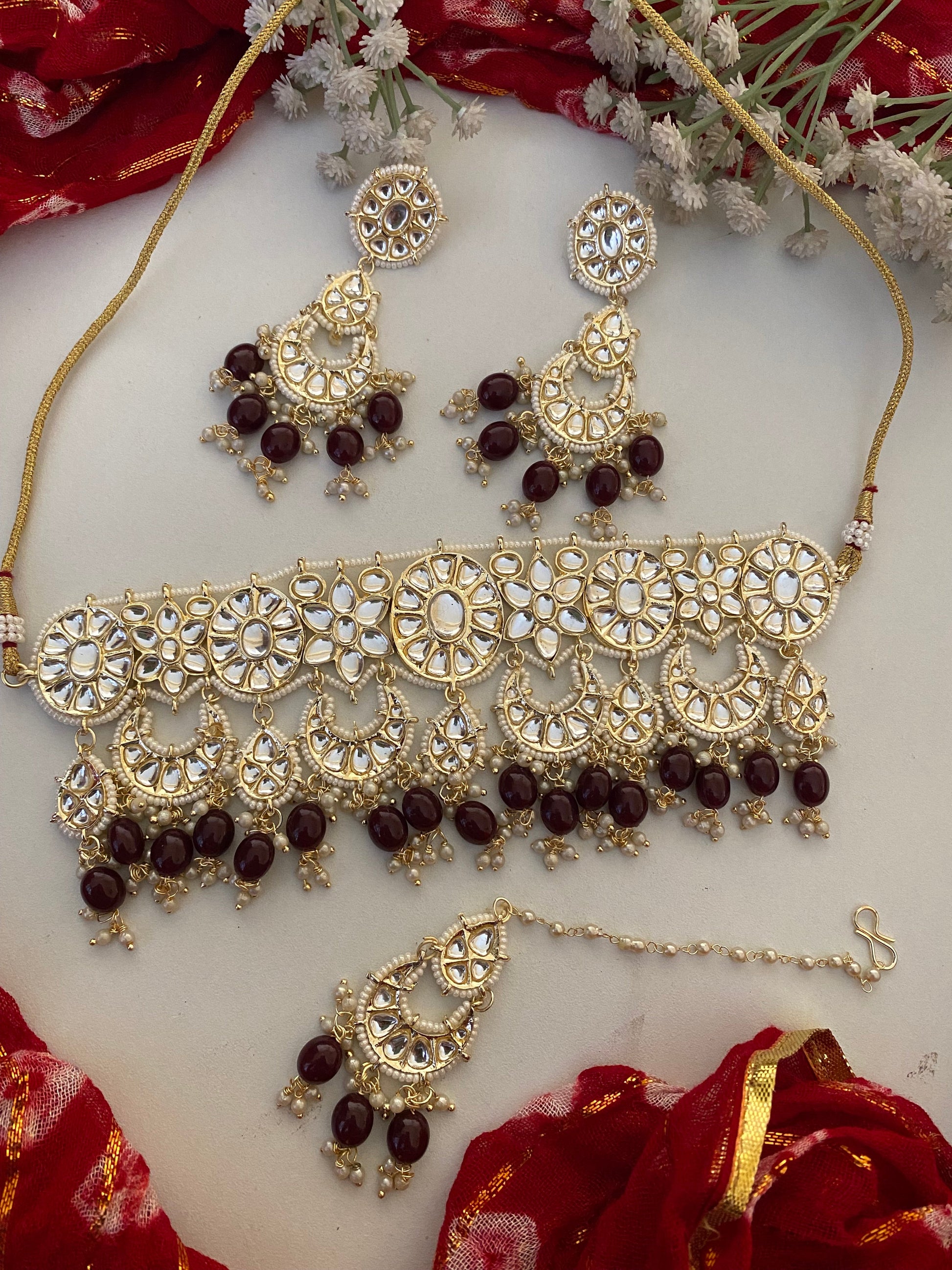 JIVIKA CHOKER SET Gehnacollections
