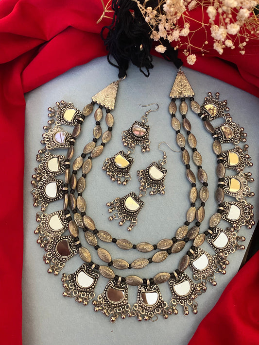 MIRROR LAYER NECKLACE Gehnacollections