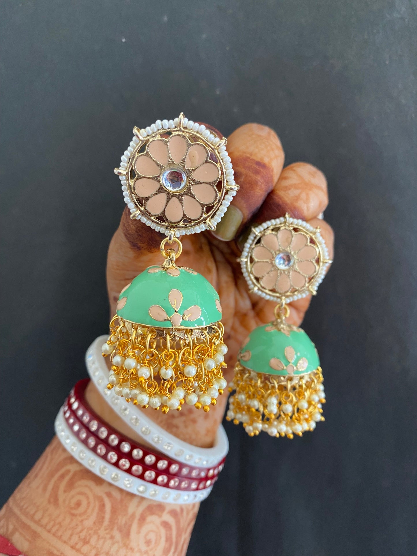 AROHI JHUMKA Gehnacollections