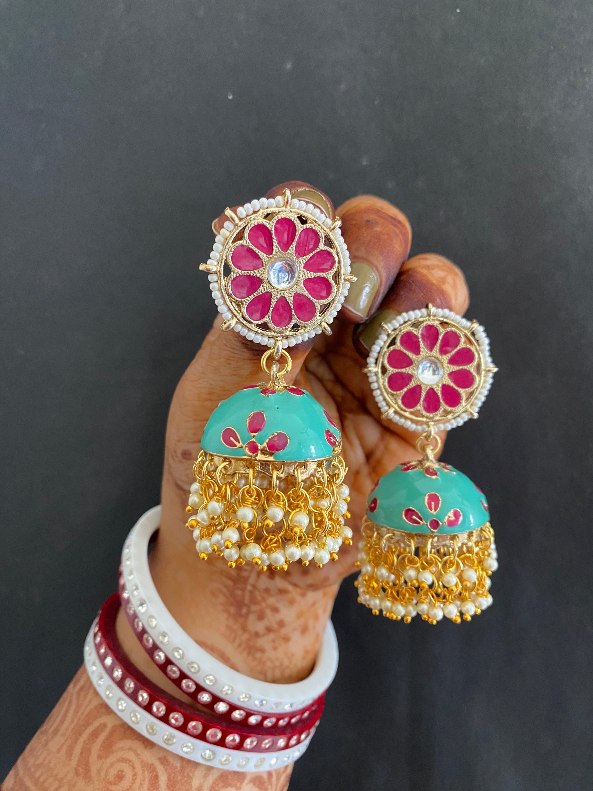 AROHI JHUMKA Gehnacollections
