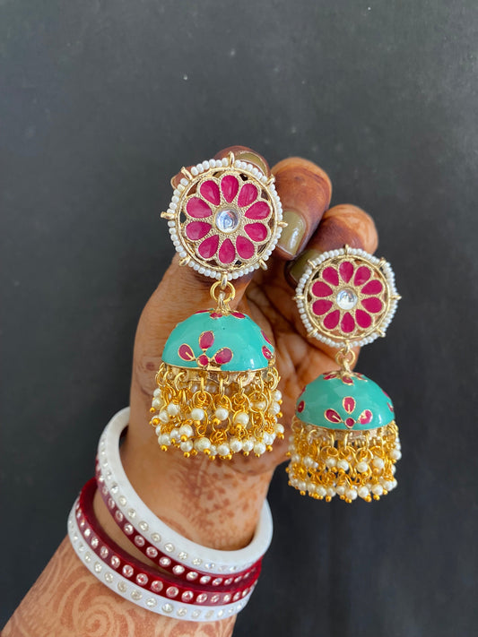 AROHI JHUMKA Gehnacollections