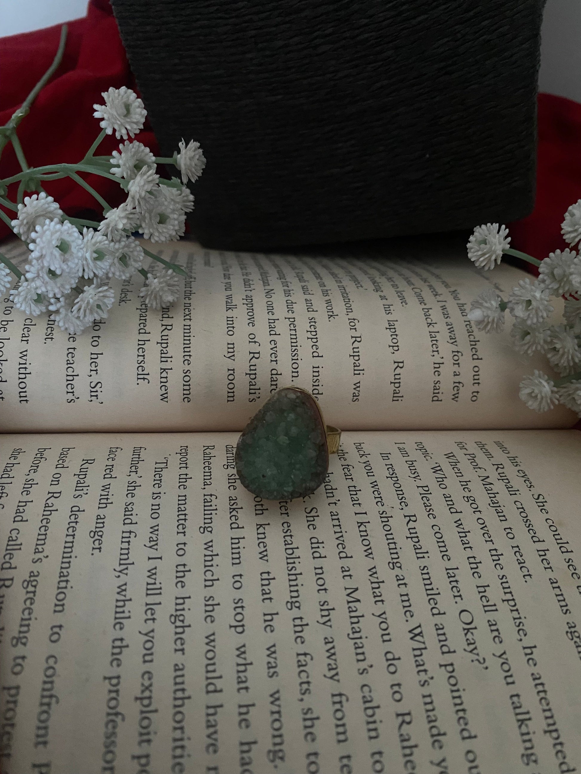 UNFINISHED STONE RING Gehnacollections