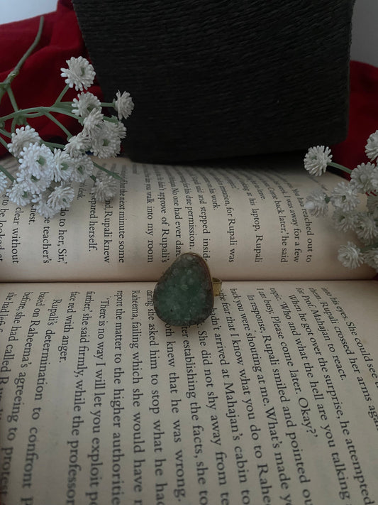 UNFINISHED STONE RING Gehnacollections