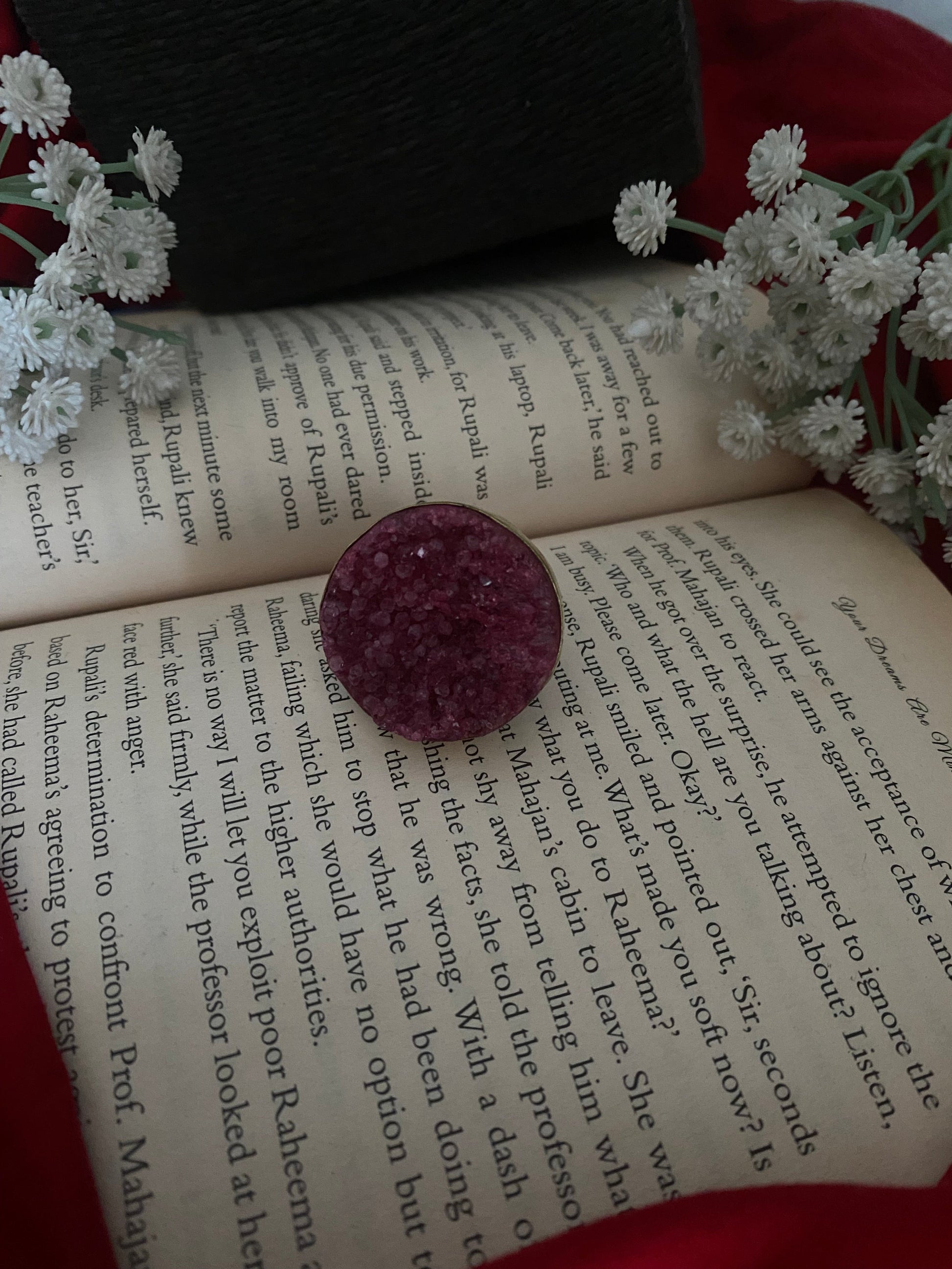 UNFINISHED STONE RING Gehnacollections