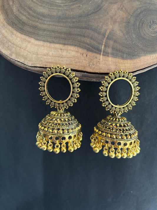 Flower jhumka Gehnacollections