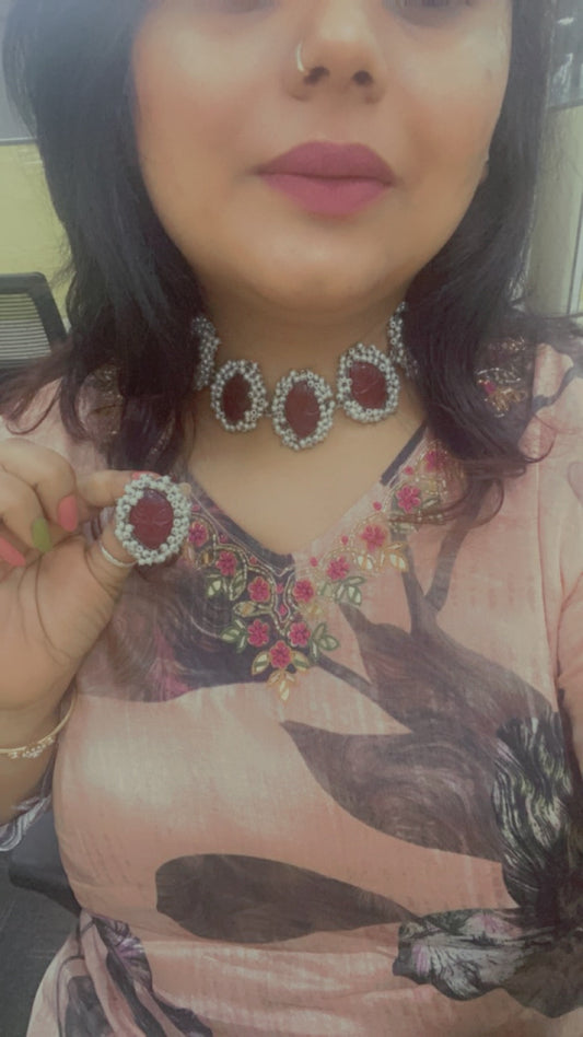 AKSHI CHOKER SET Gehnacollections