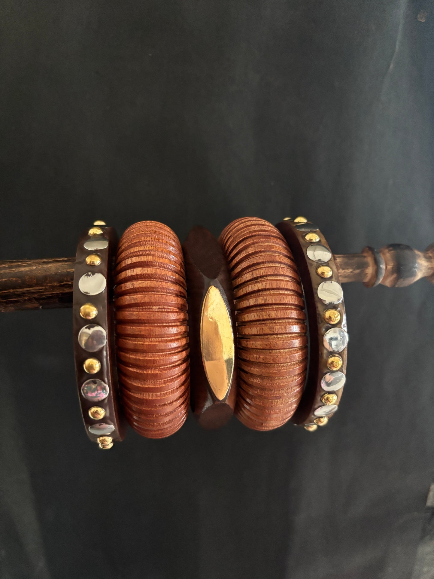 Wooden Kada Stack Gehnacollections