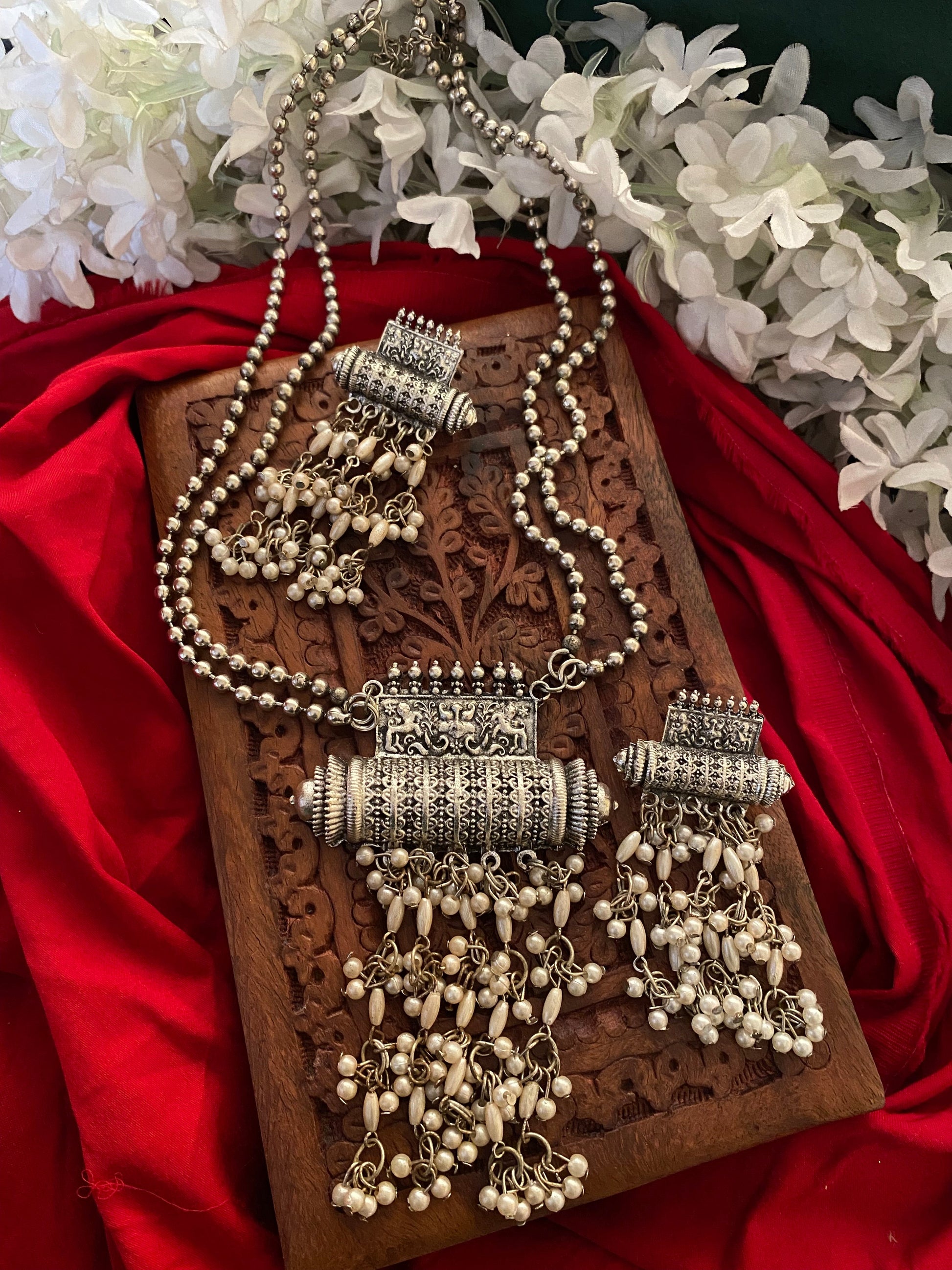 MONALISHA LONG NECKLACE SET Gehnacollections