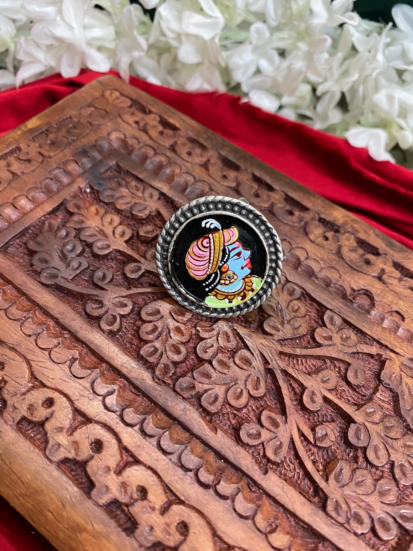 HAND PAINTED RING Gehnacollections