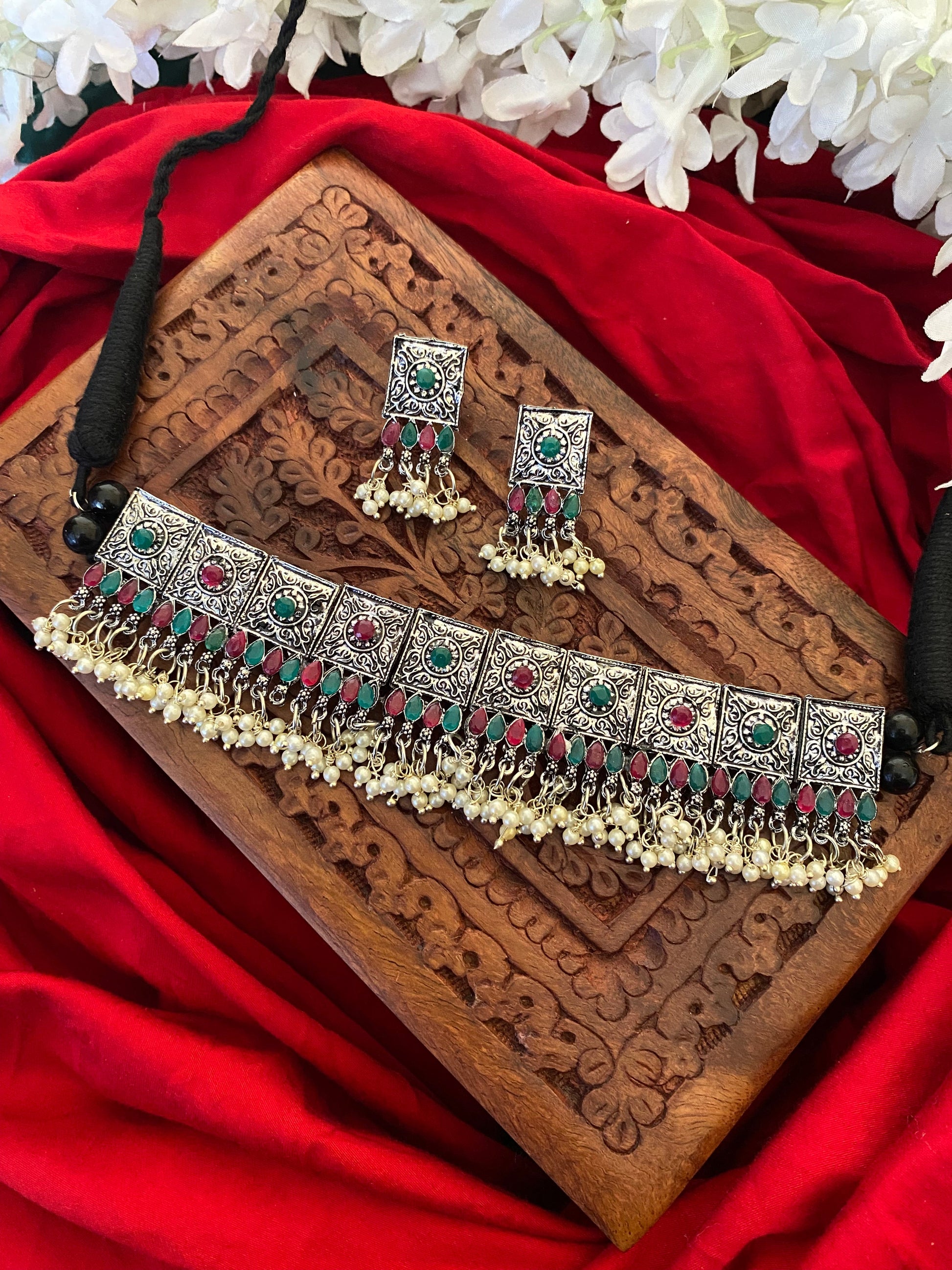 RADHIKA CHOKER SET Gehnacollections