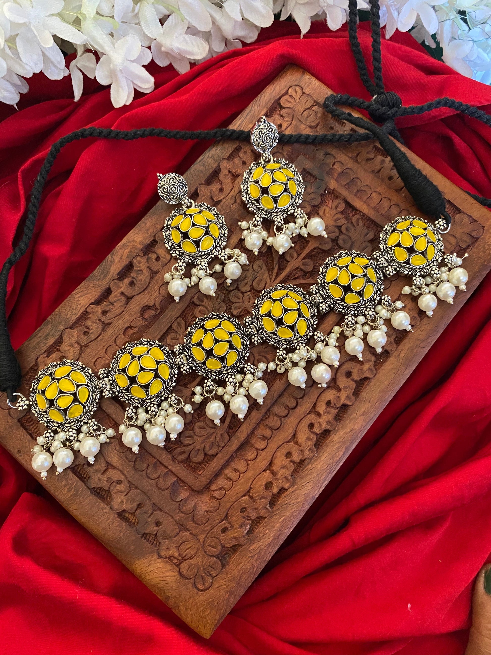 SANIYA CHOKER SET Gehnacollections