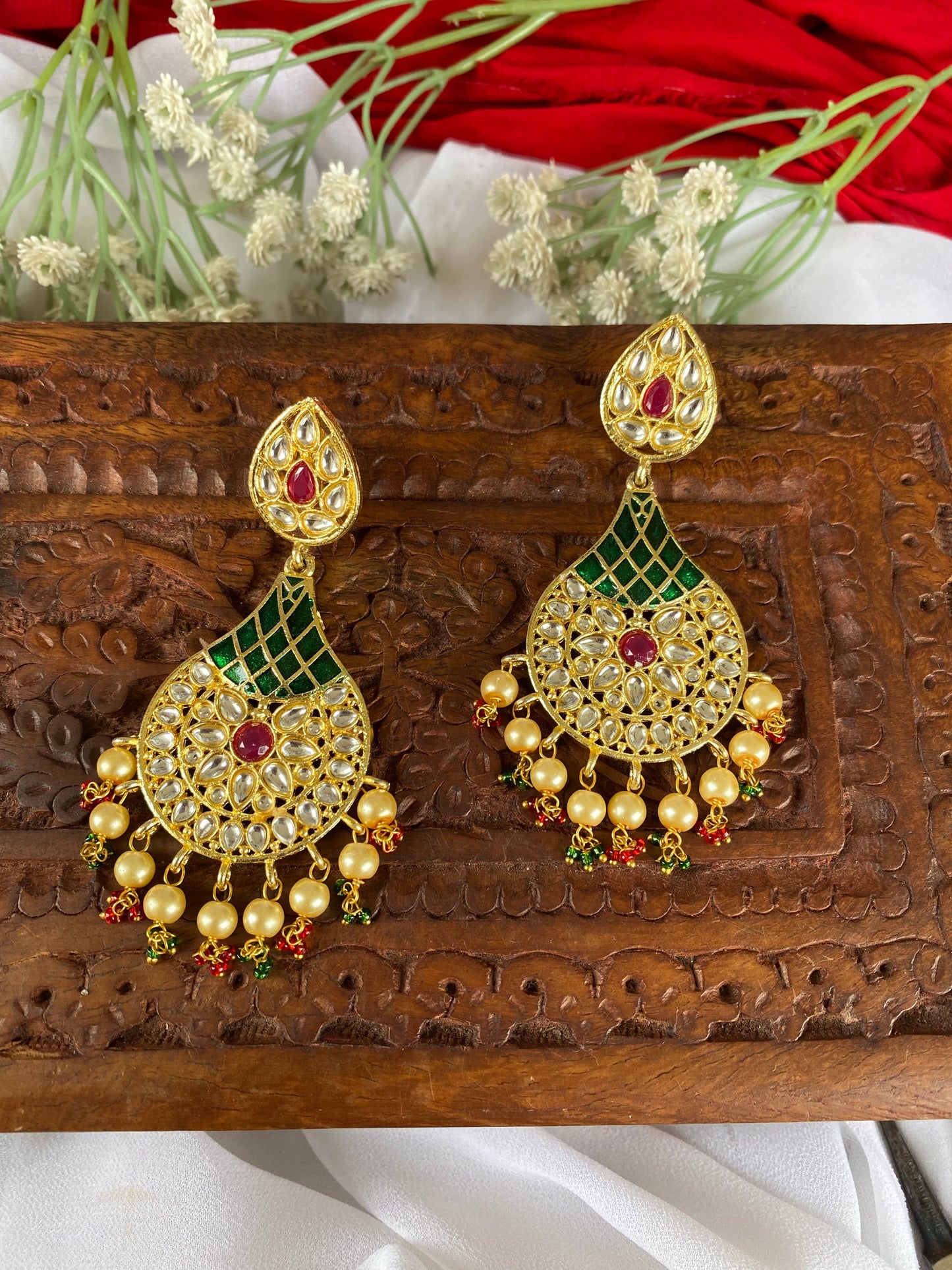 RUANSHI CHANDBALI Gehnacollections