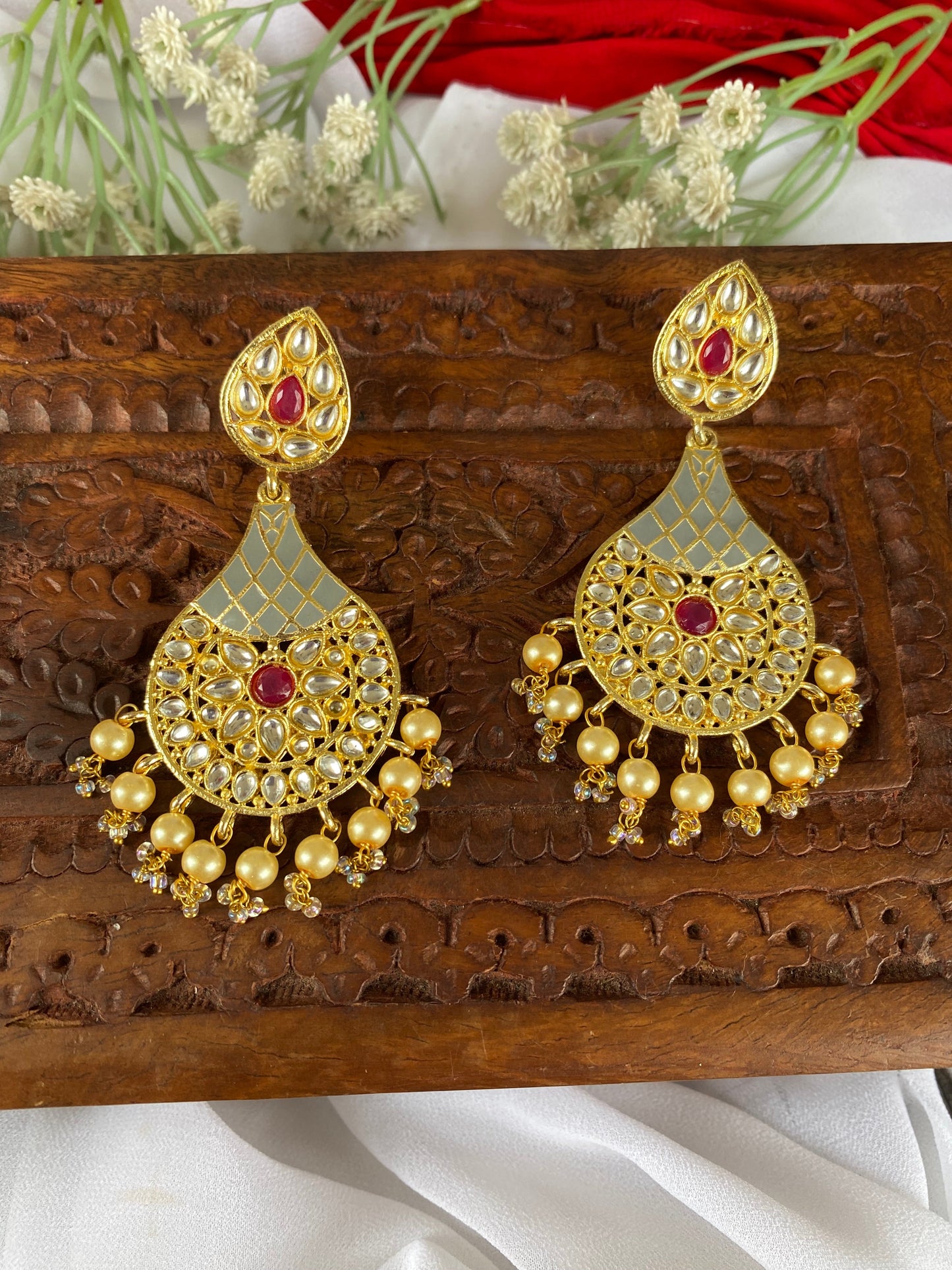 RUANSHI CHANDBALI Gehnacollections