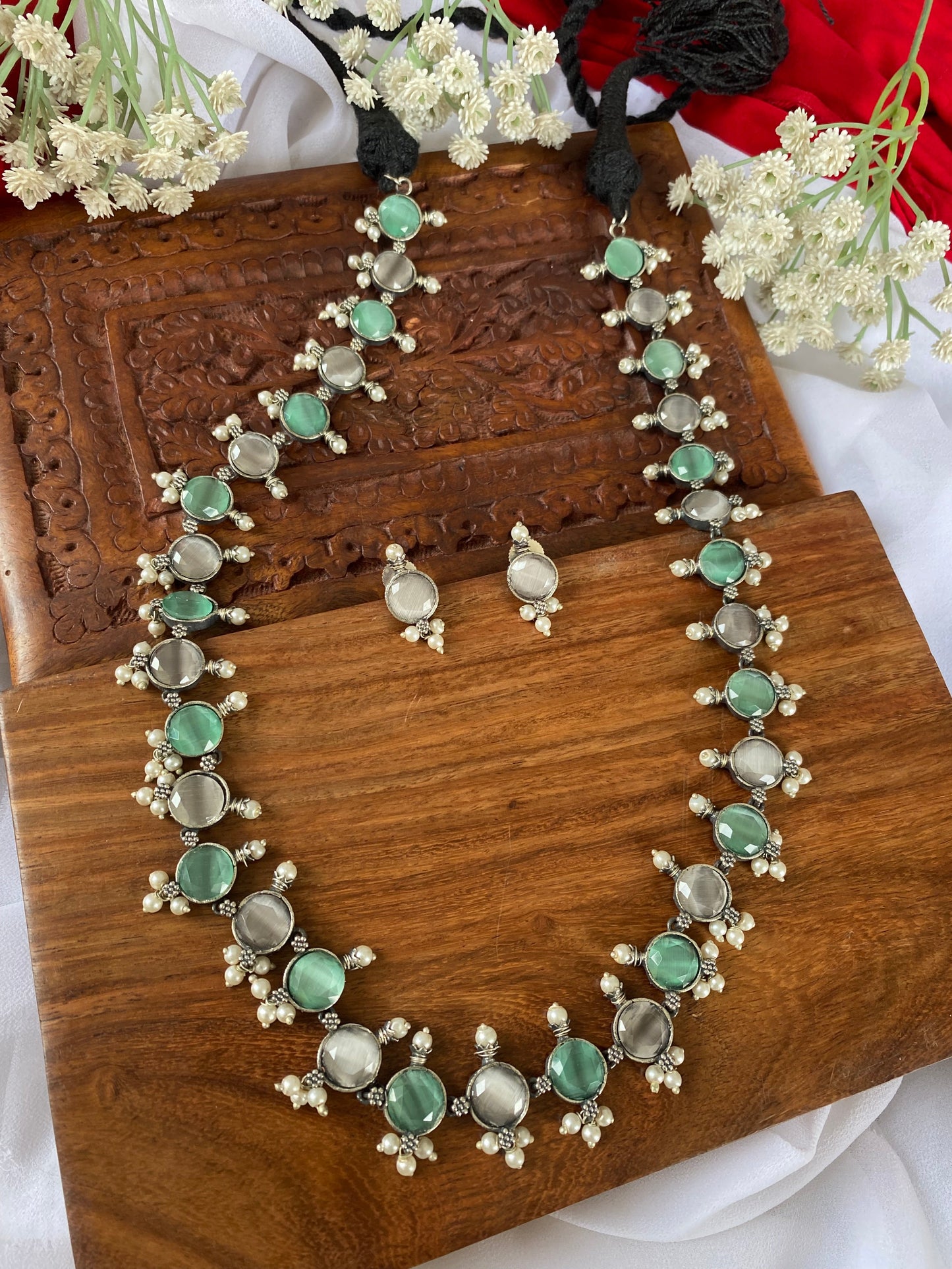 AKVIRA NECKLACE SET Gehnacollections