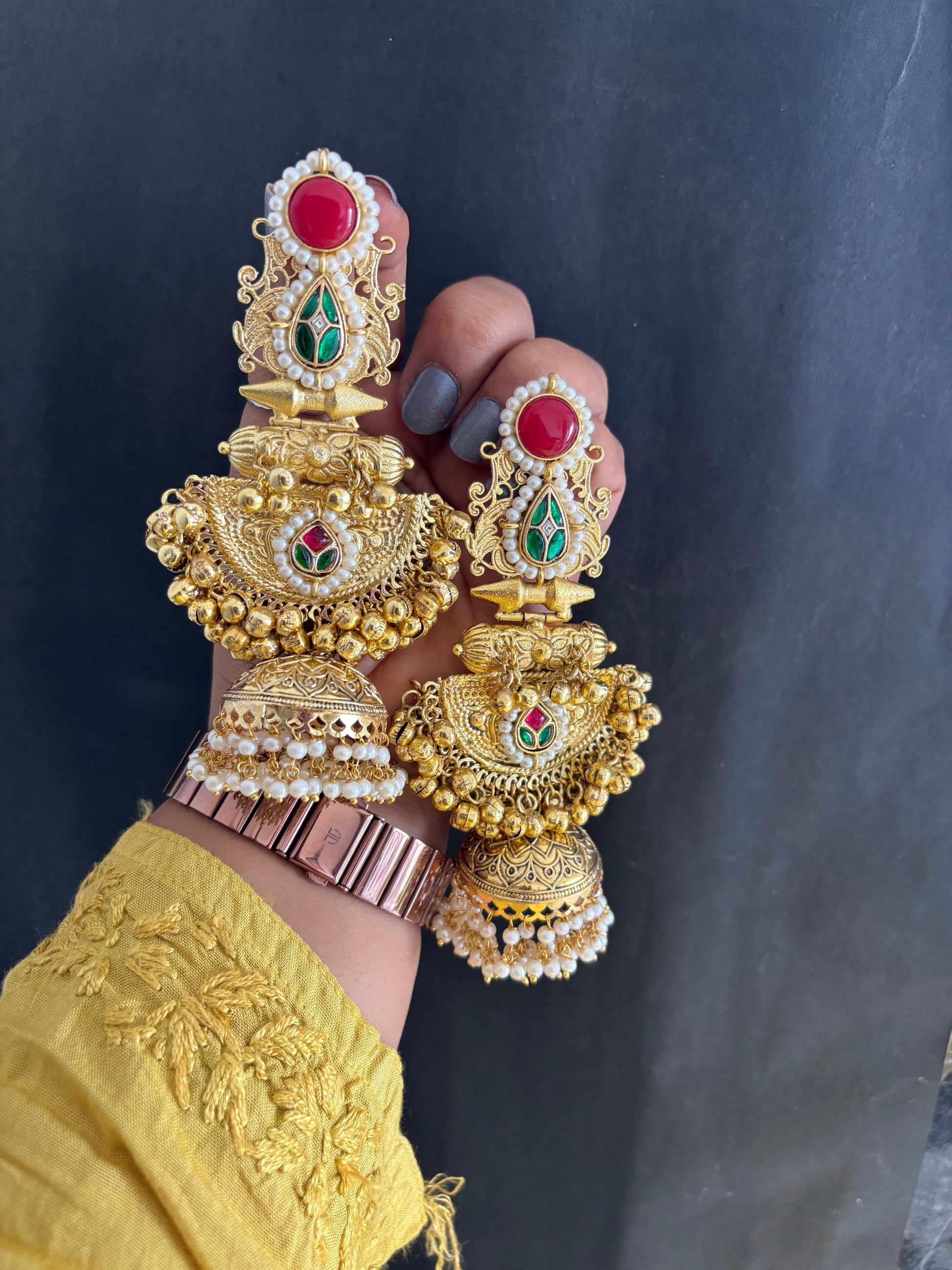 ISHVIT JHUMKA Gehnacollections