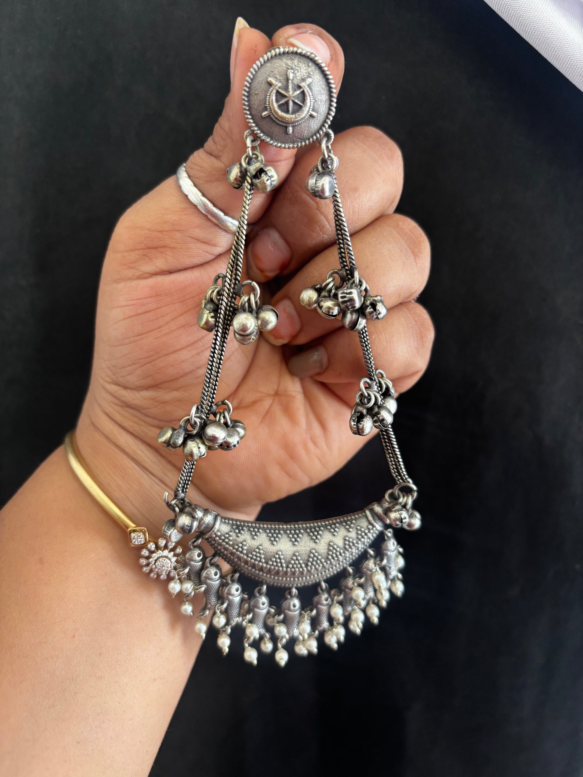 Amama inspired Chandbali Gehnacollections