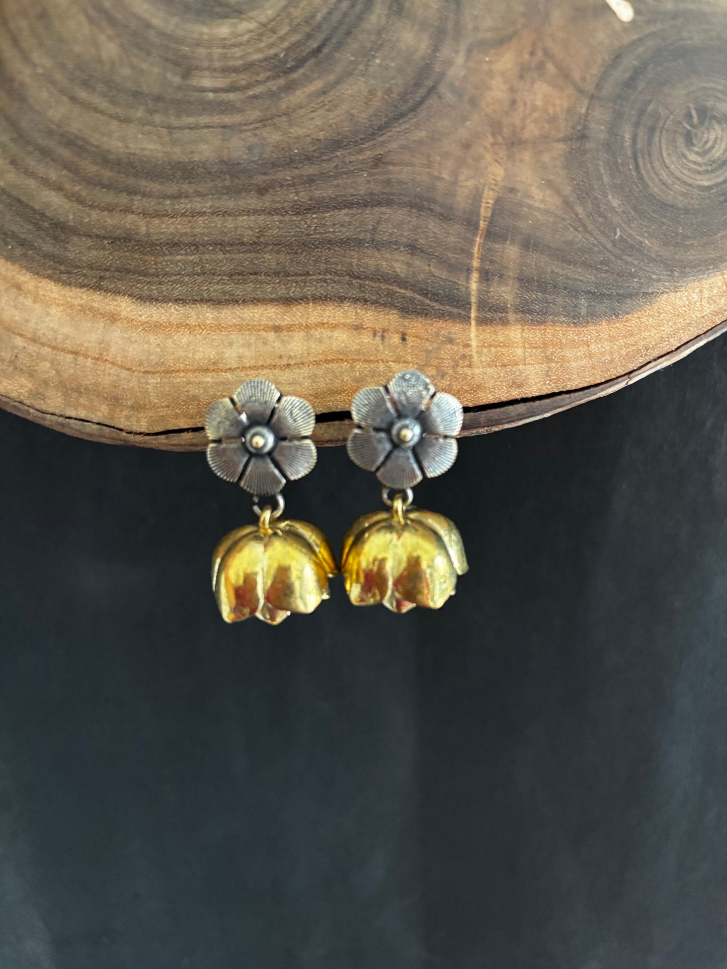 Namishka dual tone jhumka Gehnacollections