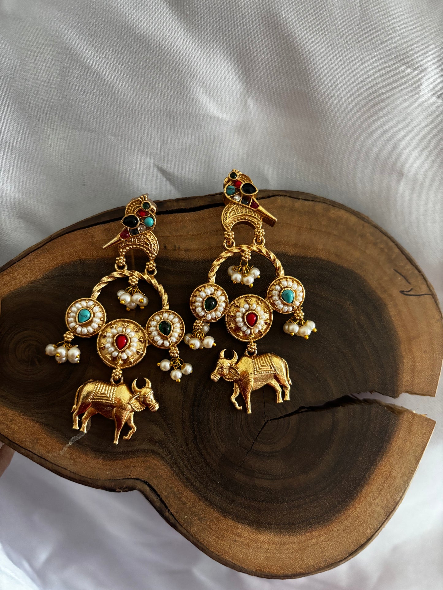 DHENU DANGLERS Gehnacollections