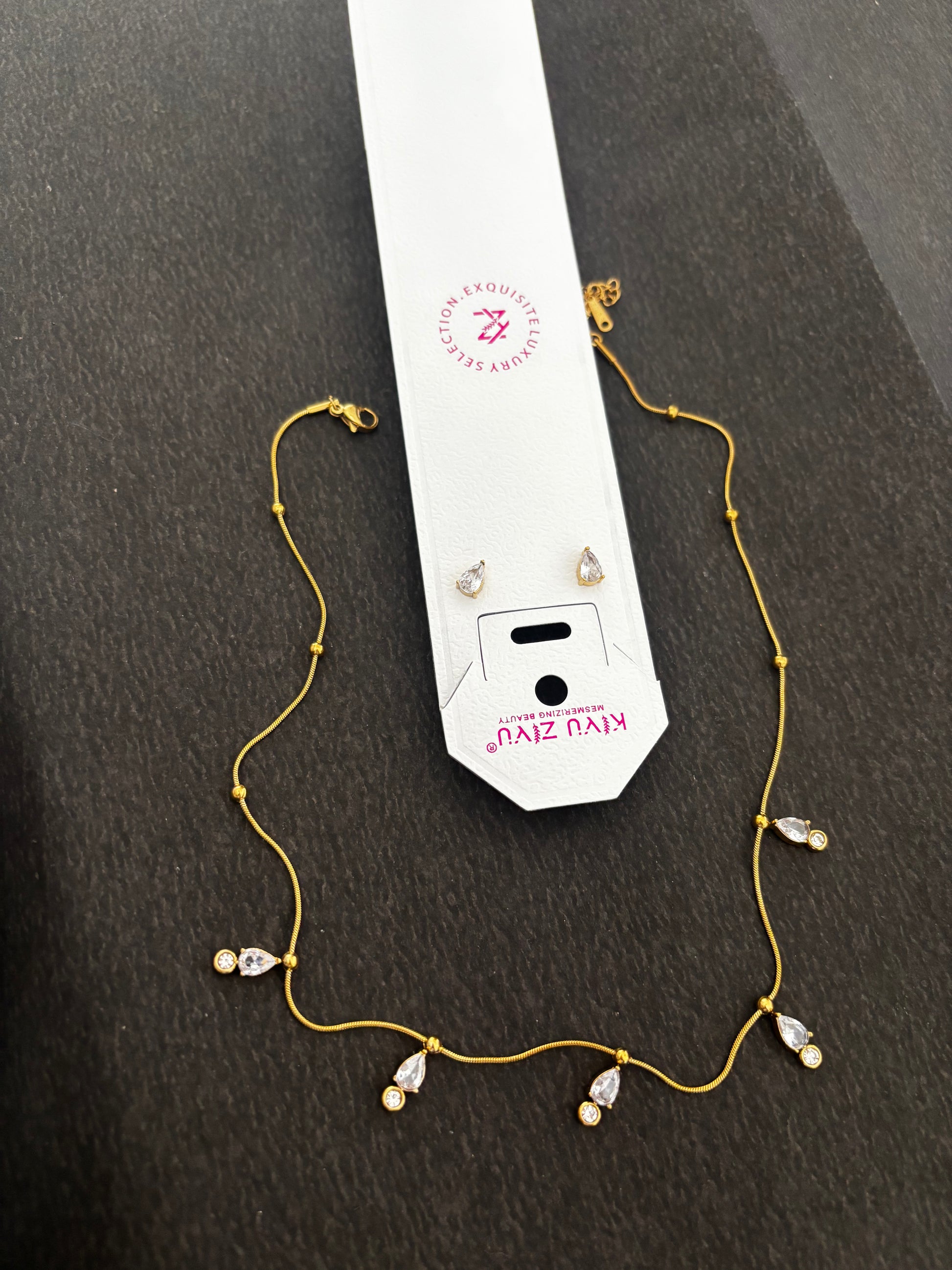 Anti tarnish Necklace Gehnacollections