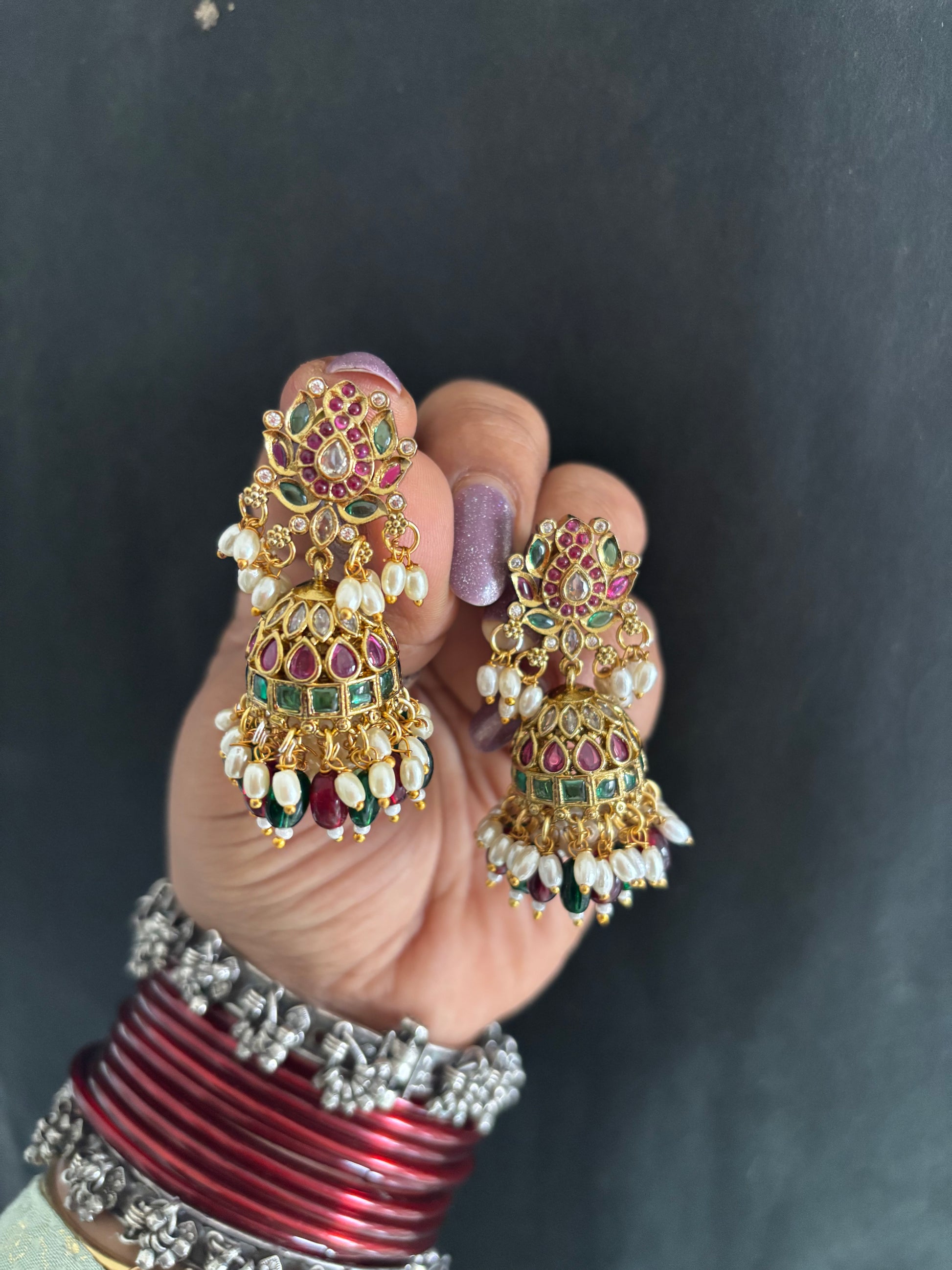 Kivisha Jhumka Gehnacollections