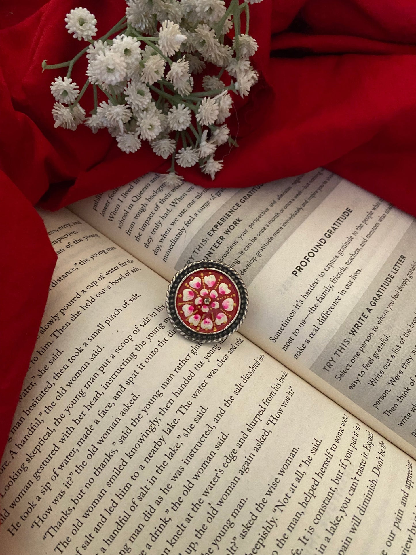 Hand Painted Ring Gehnacollections