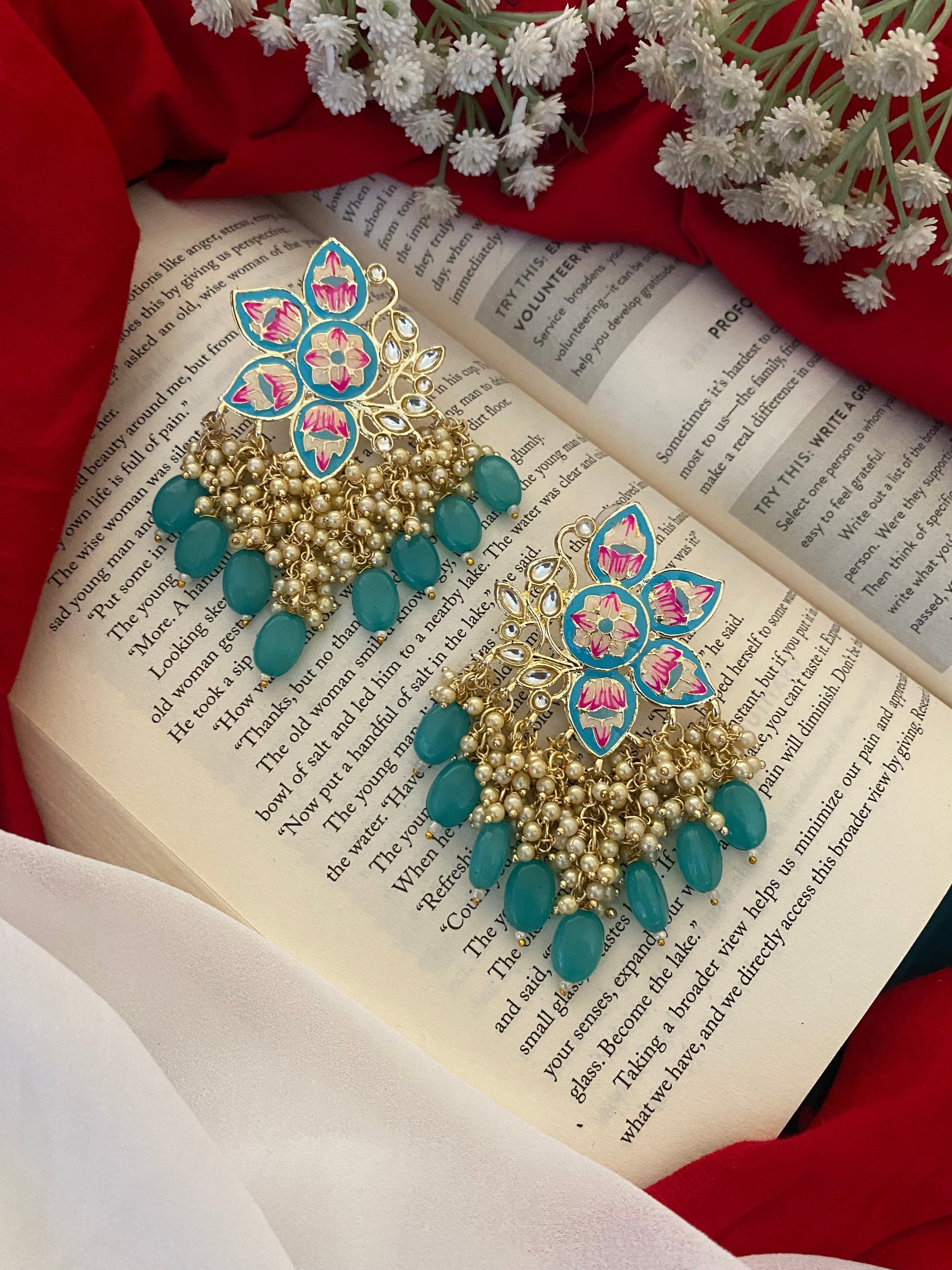 LEHARIYA CHANDBALI Gehnacollections