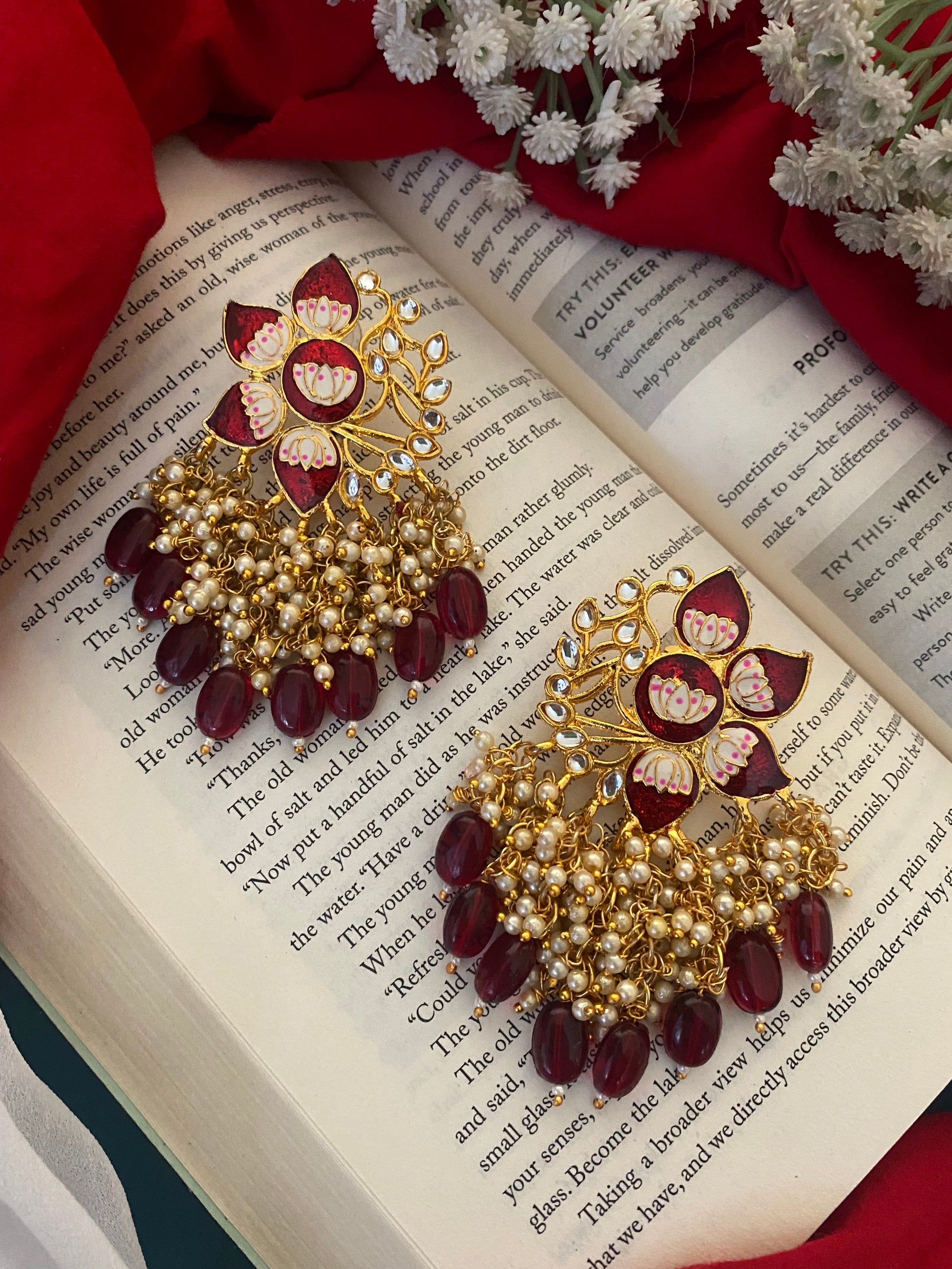 LEHARIYA CHANDBALI Gehnacollections