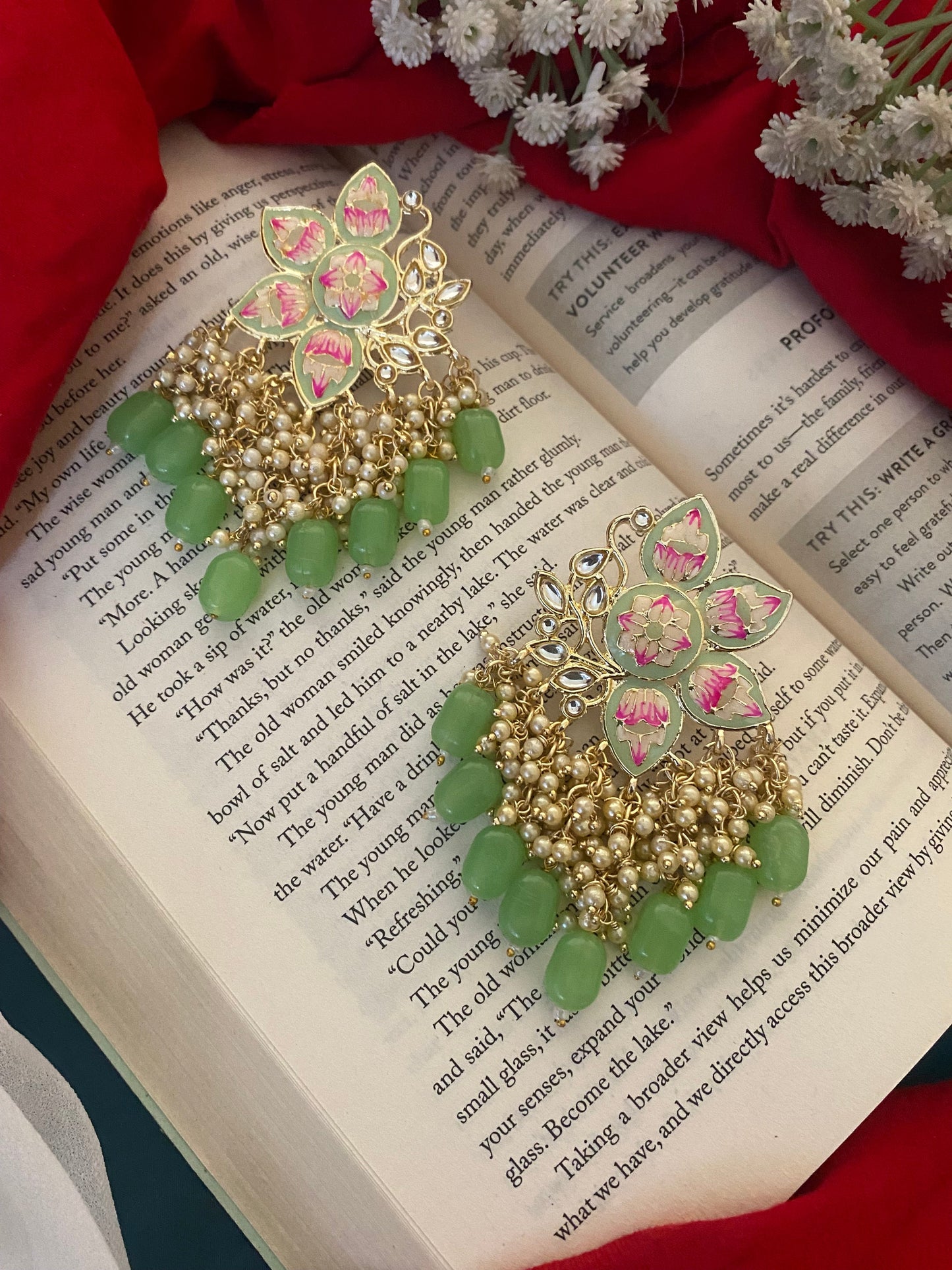 LEHARIYA CHANDBALI Gehnacollections