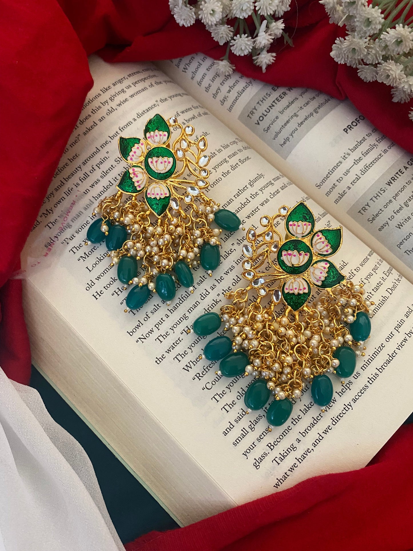 LEHARIYA CHANDBALI Gehnacollections