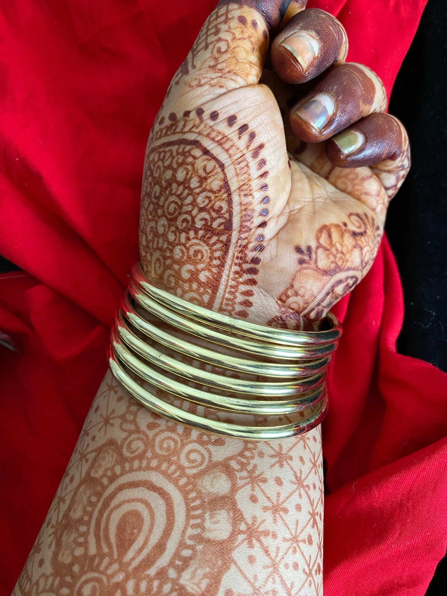 GOLDEN BANGLES Gehnacollections