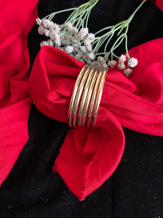 GOLDEN BANGLES Gehnacollections
