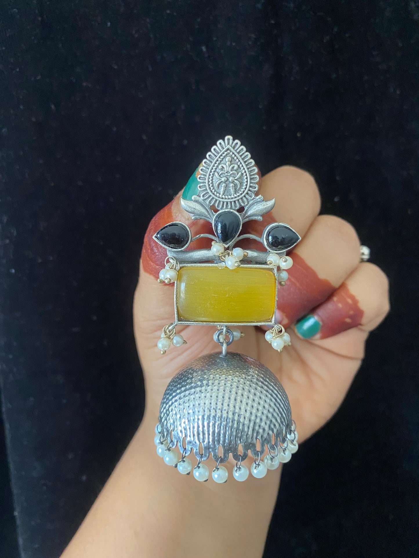 MARYAM JHUMKA Gehnacollections