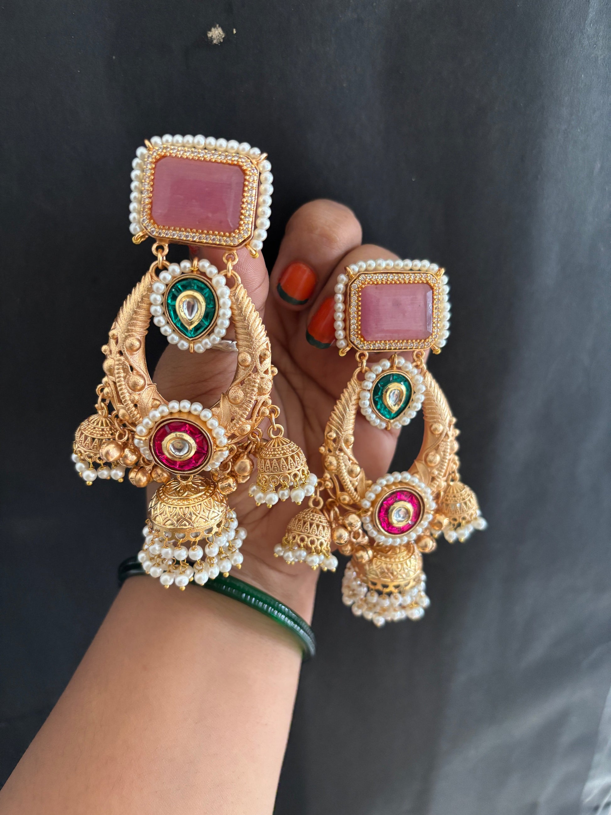 ITISHA JHUMKA Gehnacollections