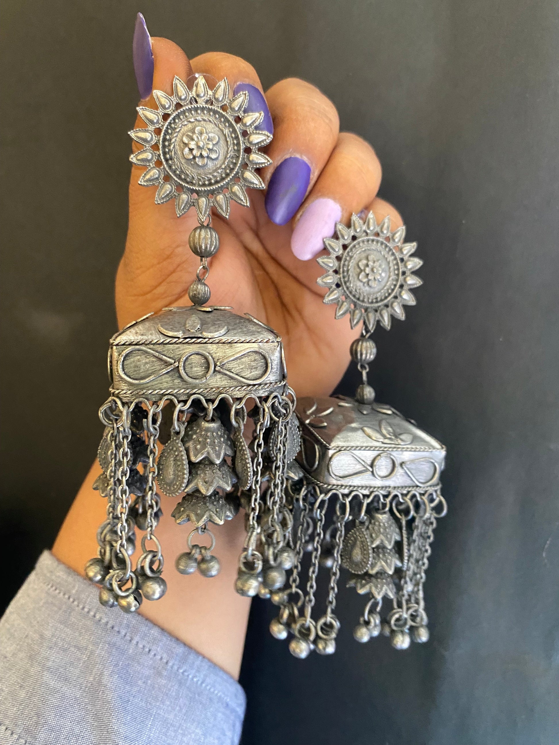 ANIKA JHUMKA Gehnacollections