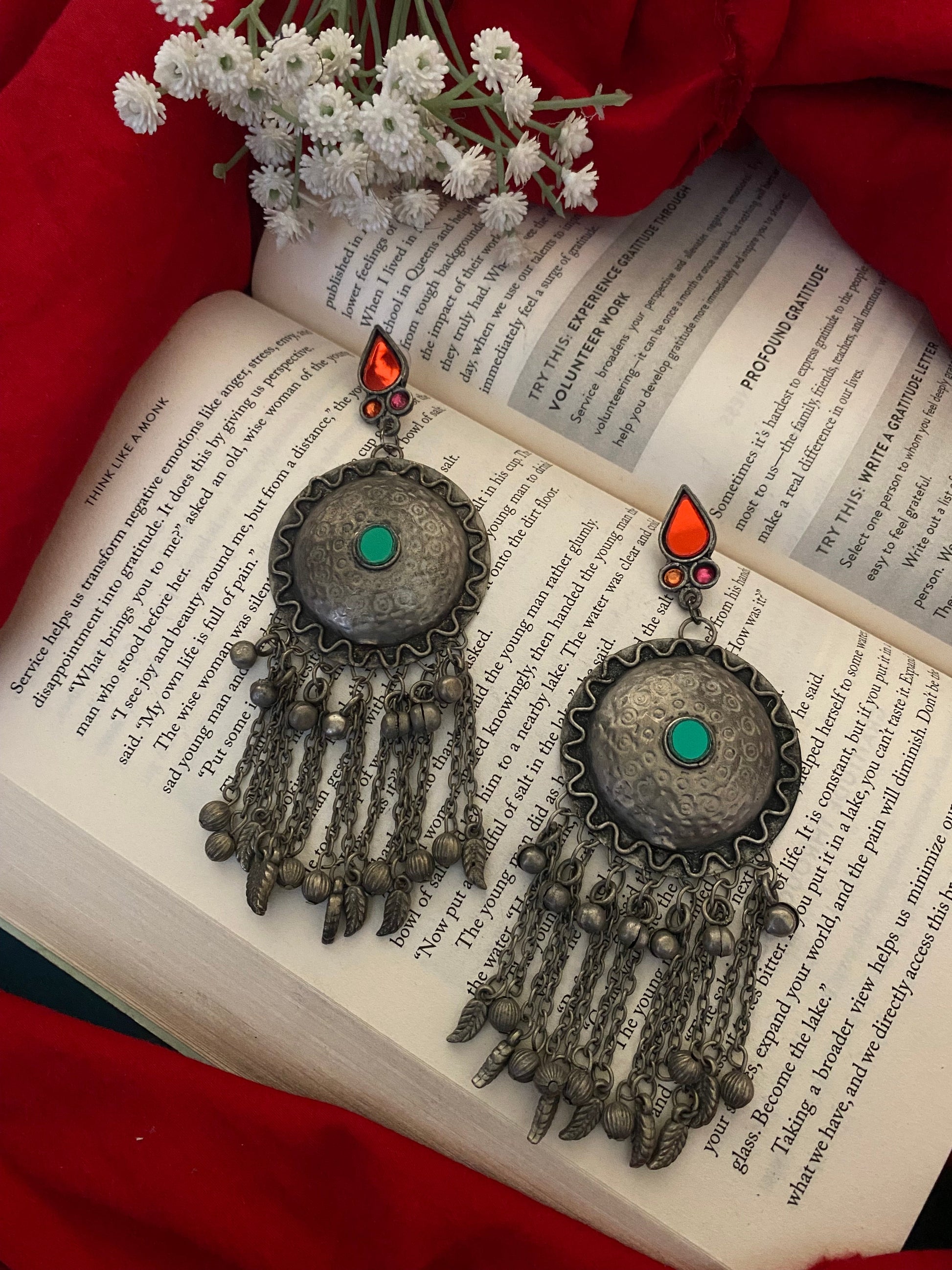 JIYA AFGHANI LOOK LIKE EARRINGS Gehnacollections