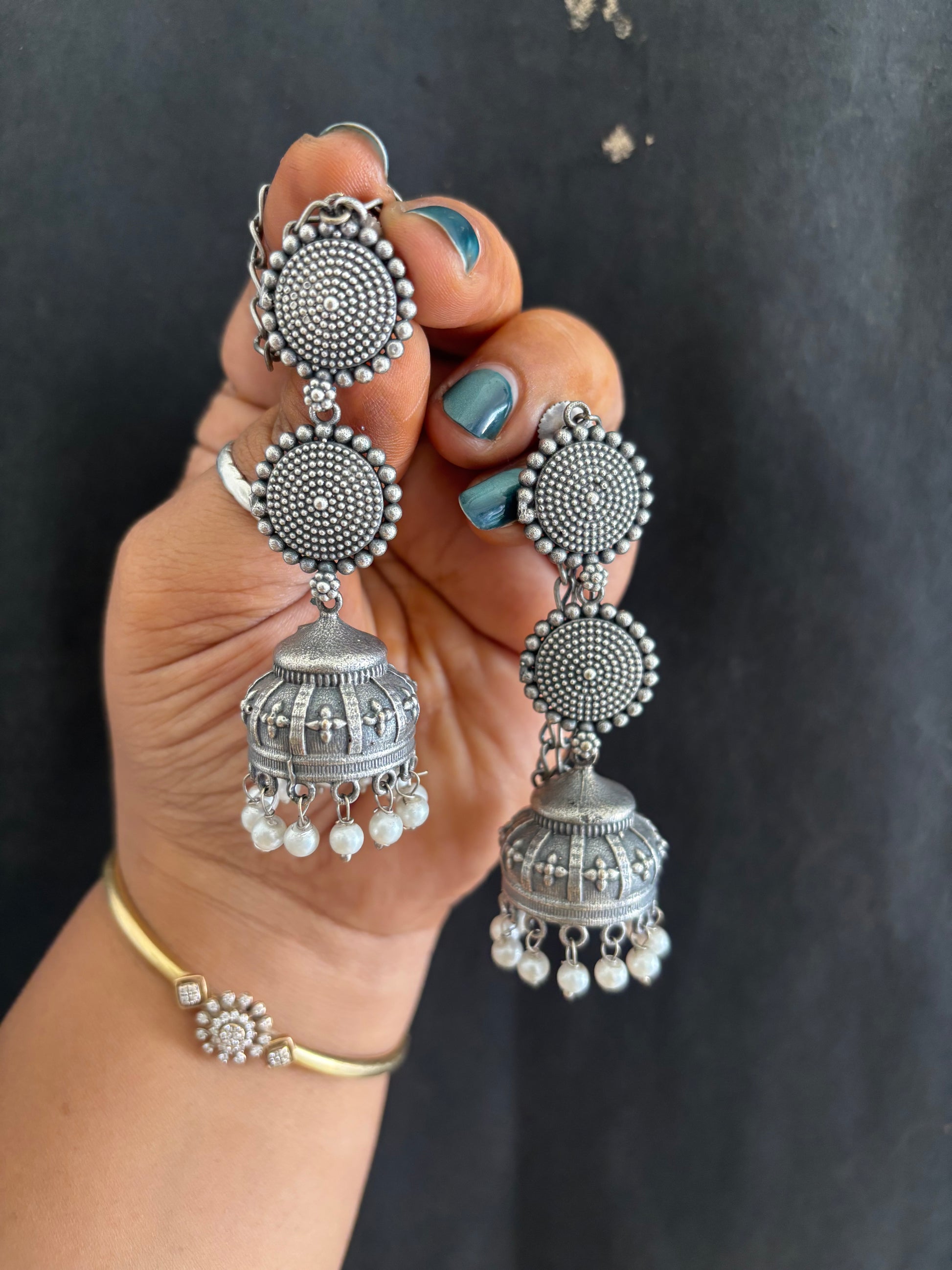 Sadhvika Jhumka Gehnacollections