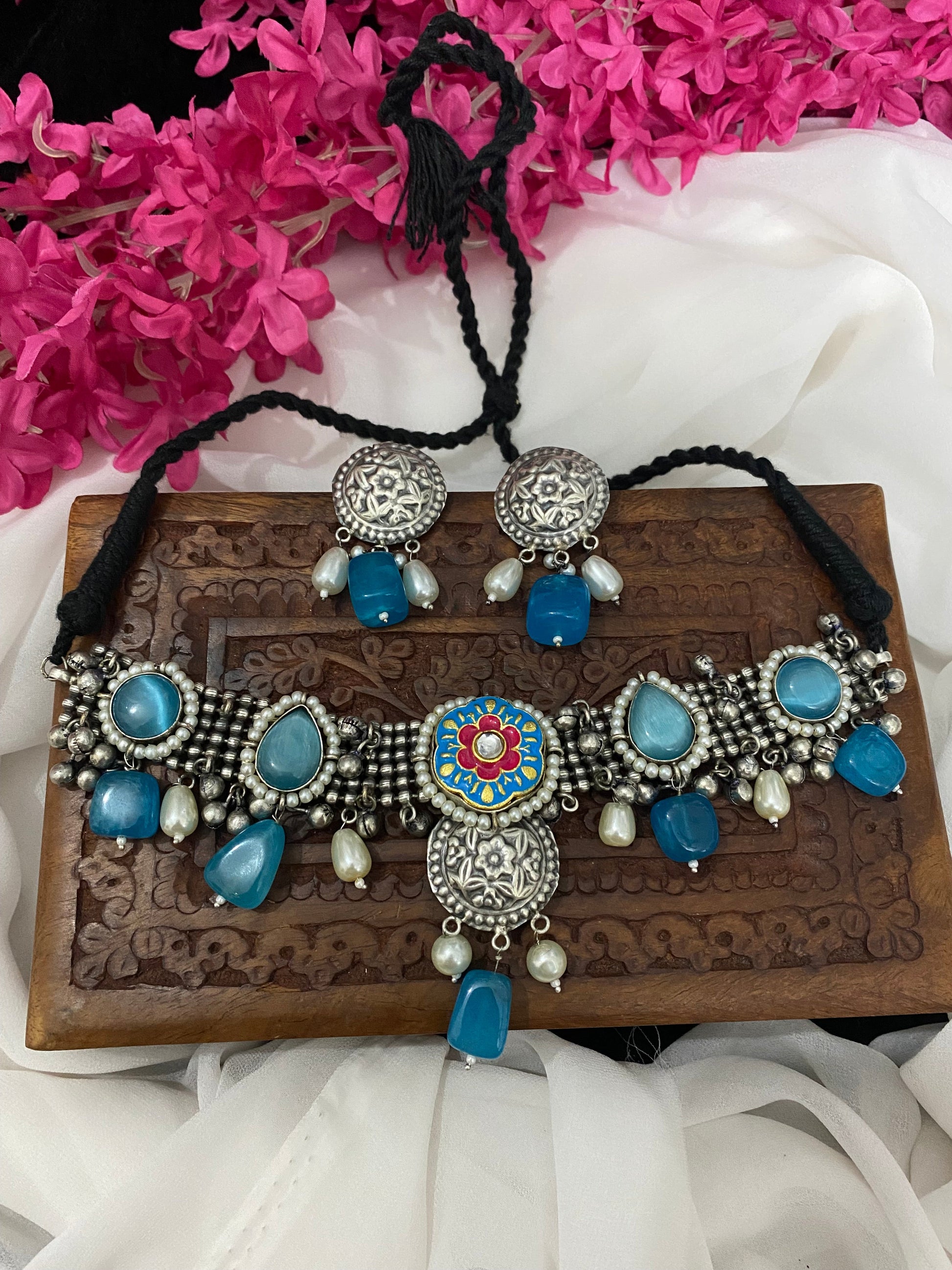 NILASKSHI CHOKER SET Gehnacollections