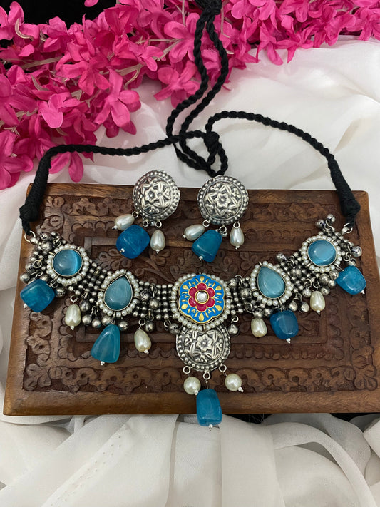 NILASKSHI CHOKER SET Gehnacollections